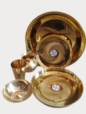 Brass Sagun Set
